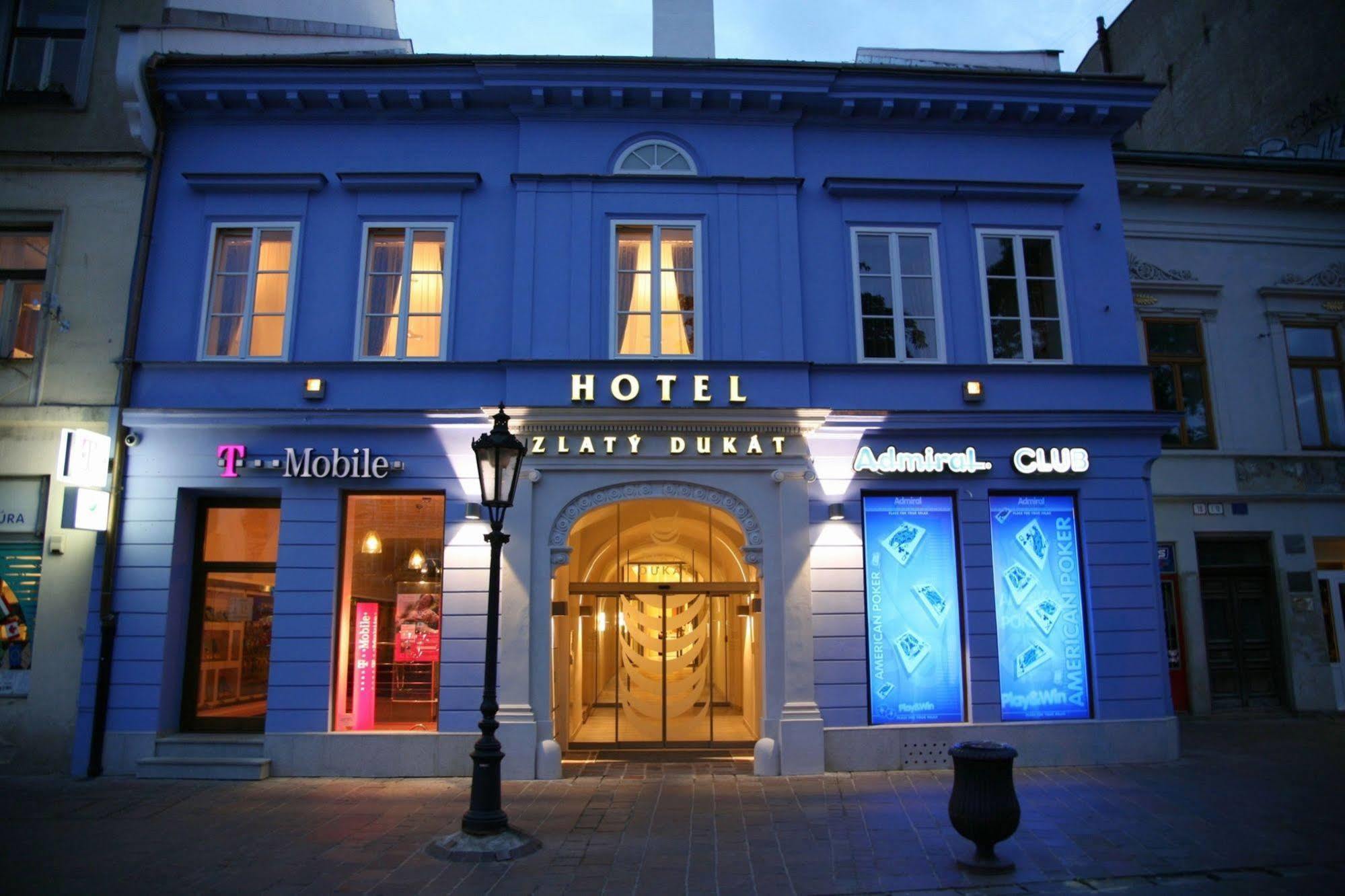 Boutique Hotel Zlaty Dukat Košice Exterior foto